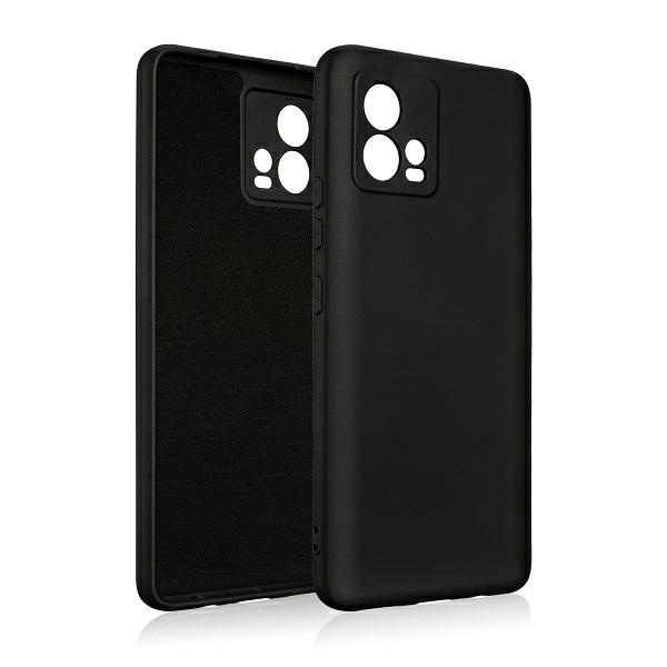 Beline Etui Silicone Motorola MOTO G72 czarny/black