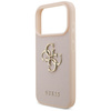 Etui Guess Grained Big 4G & Classic Logo do iPhone 17 Pro różowy