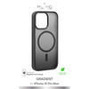 PURO GRADIENT MAG Case iPhone 15 Pro Max MagSafe (Black)