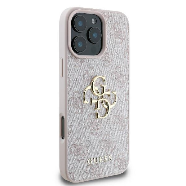Guess GUHCP16L4GMGPI iPhone 16 Pro6.3" różowy/pink hardcase 4G Big Logo