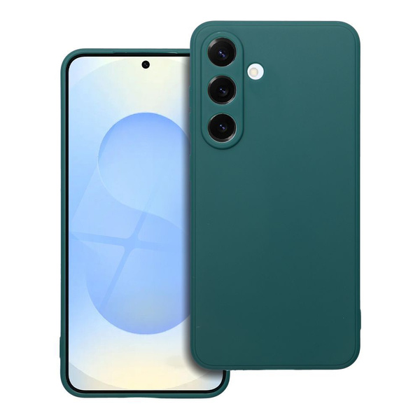 Futerał MATT do SAMSUNG S25 ciemnozielony