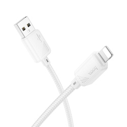 Kabel USB A do Lightning Hoco 2,4A 1 m X113 biały