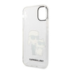 KARL LAGERFELD KLHCN61HNKCTGT IPHONE 11 / XR 6.1 "TRANSPARENT HARDCASE GLITER KARL & CHUPETTE