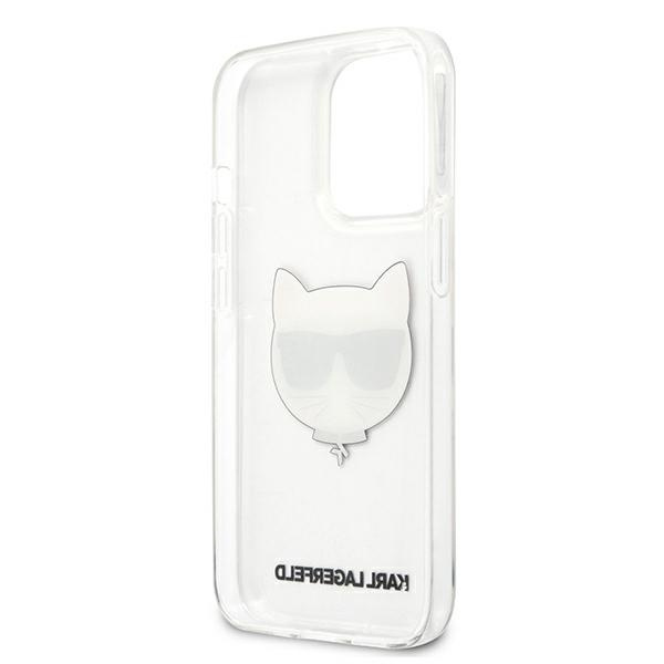 Karl Lagerfeld KLHCP13XCTR iPhone 13Pro Max 6,7" hardcase transparent Choupette Head