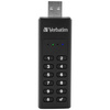 Dysk zewnętrzny Verbatim Keypad Secure   USB 3.2 Gen 1 64GB czarny 49428