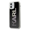 KARL LAGERFELD KLHCP12SKLMLBK IPHONE 12 MINI 5.4 "BLACK/BLACK HARDCASE KARL LOGO GLITTER