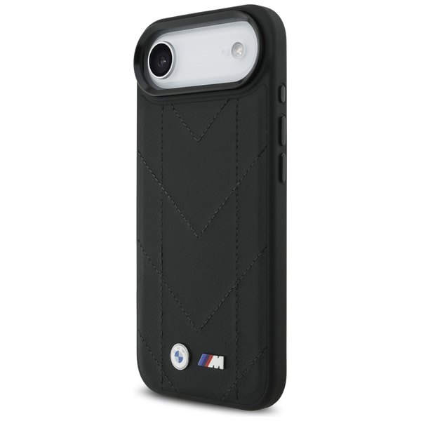 Etui BMW M Quilted Logo MagSafe do       iPhone 17 Air czarny