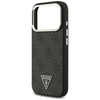 Etui Guess 4G Triangle Logo MagSafe do   iPhone 17 Pro czarny srebrny