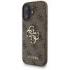 Etui Guess 4G Strap 4G Classic Logo do   iPhone 16 brązowy