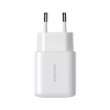 Joyroom JR-TCF20 USB-C PD 20W network charger - white + USB-C / USB-C cable 1m