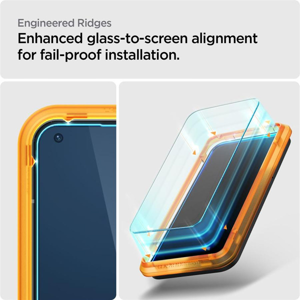 TEMPERED GLASS SPIGEN ALM GLASS.TR SLIM 2-PACK NOTHING PHONE 1 CLEAR