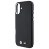 BMW BMHMP16S23PMWK iPhone 16 6.1" czarny/black hardcase M Smooth Full Wrapped Metal MagSafe
