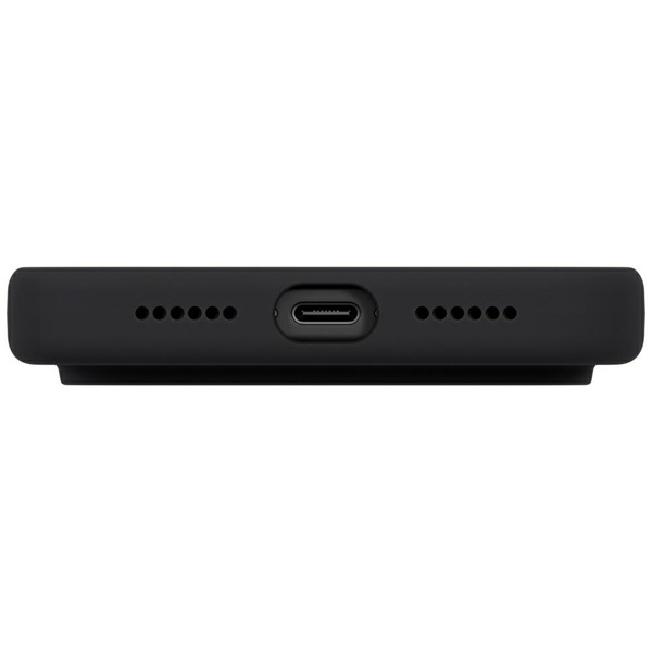 Etui UNIQ Lino do iPhone 17 Pro Max      Magclick Charging szary