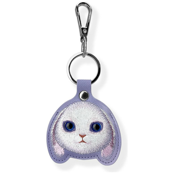 Etui na lokalizator / brelok Nimmy Big   Eyed Pet 2.0 Rabbit fioletowy