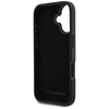 Etui Karl Lagerfeld HC Grained PU         Cardslot Metal Signature do iPhone 16 czarny