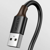 UGREEN USB CABLE - USB 2.0 480MB/S 0.25M BLACK (US102)