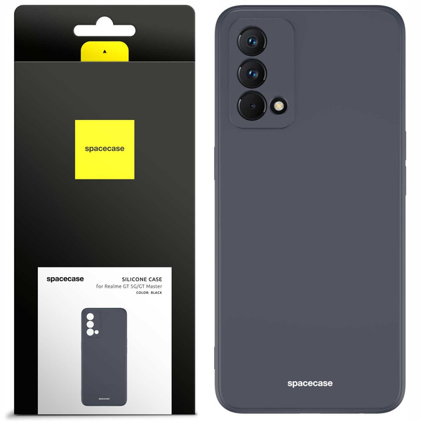 Spacecase Etui Silicone Case Realme GT Master black