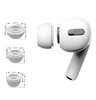 TECH-PROTECT EAR TIPS 3-PACK APPLE AIRPODS PRO 1 / 2 WHITE