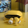 DUDAO IN-EAR WIRELESS HEADPHONES TWS BLUETOOTH 5.2 YELLOW (U16H-YELLOW)