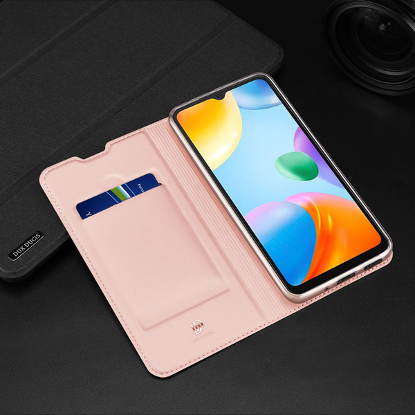 Dux Ducis Skin Pro etui z klapką Xiaomi Redmi 10C złoty