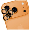 Ochrona na obiektyw aparatu 3MK Lens     Protection Pro do Apple iPhone 17 Pro / 17 Pro Max pomarańczowy