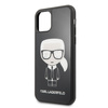 KARL LAGERFELD KLHCN58DLFKBK IPHONE 11 PRO CZARNY/BLACK HARD CASE ICONIC KARL GLITTER
