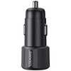 Ładowarka samochodowa USAMS YT Series    CC283 60W 1xUSB-A 1xUSB-C czarny