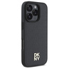 DKNY DKHMP16LPSHRPSK iPhone 16 Pro 6.3"  hardcase czarny/black Repeat Pattern Stack Logo MagSafe