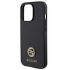 Guess GUHCP13LPS4DGPK iPhone 13 Pro 6.1" czarny/black hardcase Strass Metal Logo