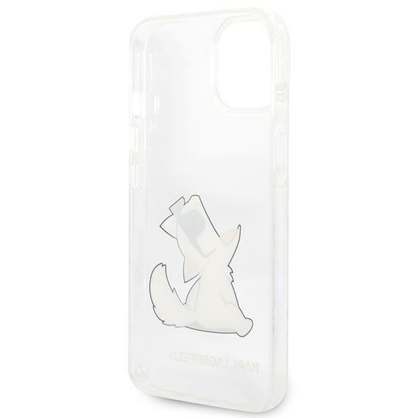 Etui Karl Lagerfeld Choupette Fun na iPhone 14 Plus - przezroczyste