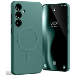 Mercury MagSafe Semi-Silicone Sam S25+ S936 zielony /green