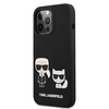 KARL LAGERFELD KLHCP13XSSKCK IPHONE 13 PRO MAX 6.7 "HARDCASE BLACK/BLACK SILICONE KARL & CHUPETTE