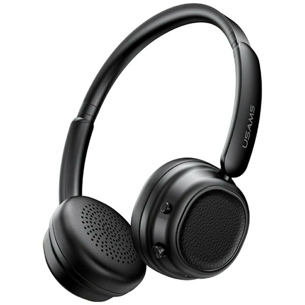 Słuchawki nauszne USAMS SR01 Bluetooth 5.3 ANC czarny