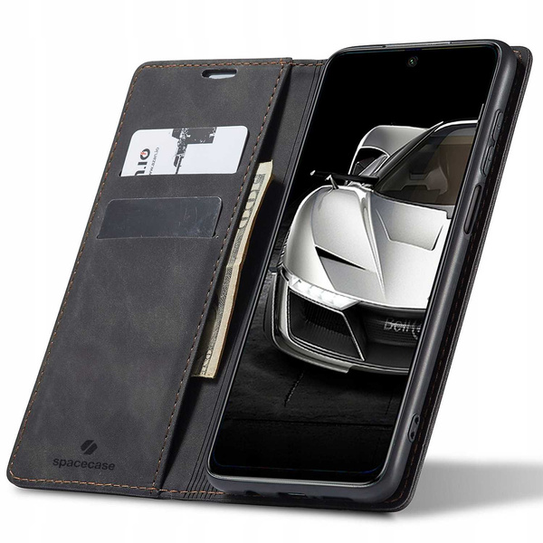 Spacecase Etui Wallet Redmi Note 9S/9 Pro black