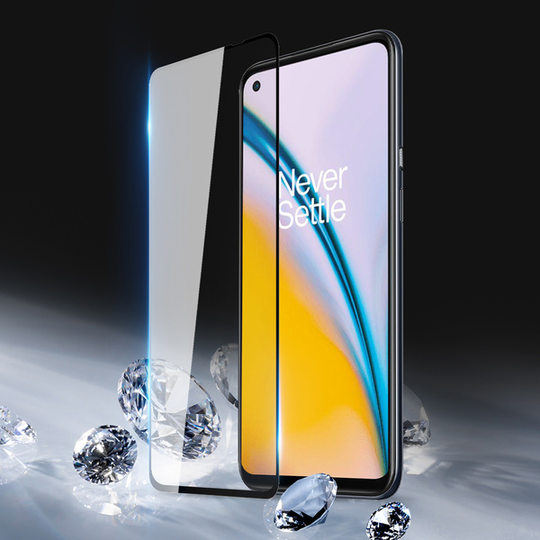 Dux Ducis 9D Tempered Glass wytrzymałe szkło hartowane 9H na cały ekran z ramką OnePlus Nord N200 5G czarny (case friendly)