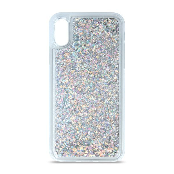 CASE LIQUID GLITTER TPU SAMSUNG GALAXY A80 / A90 SILVER
