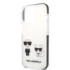 Karl Lagerfeld KLHCP13LTPEKCW iPhone 13 Pro / 13 6.1" hardcase white/white Karl&amp;Choupette