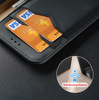 Dux Ducis Hivo case Samsung Galaxy S23+ flip cover wallet stand RFID blocking red