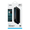 UNIQ Optix Privacy iPhone 16 Plus / 15    Plus / 14 Pro Max 6.7" prywatyzujące szkło hartowane z aplikatorem
