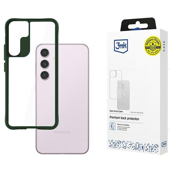 3MK Satin Armor Case+ Sam S24zielony/green