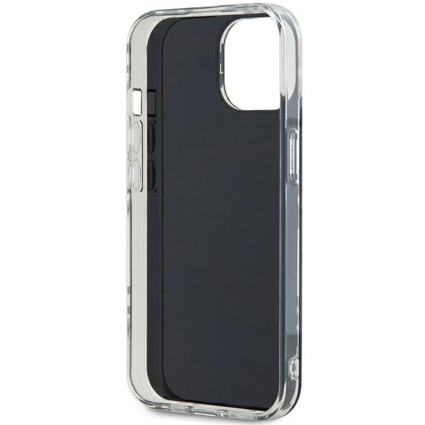 DKNY DKHCP15MHDLCEK iPhone 15 Plus /14 Plus 6.7" czarny/black hardcase IML Checkered Mono Pattern