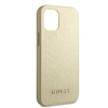 Guess GUHCP12SIGLGO iPhone 12 mini 5,4"złoty/gold hardcase Iridescent