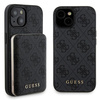 Zestaw Guess GUBPM5P15S4GEMGK iPhone15 6.1" hardcase + Powerbank 5000mAh MagSafe czarny/black 4G Metal Logo