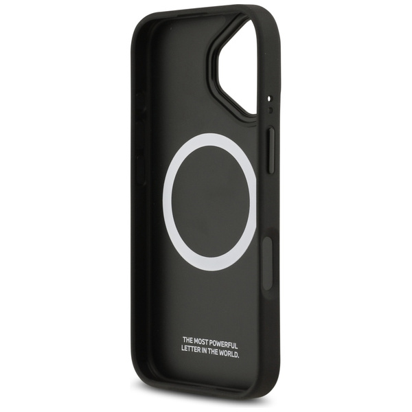 Etui BMW M Perforated Stripe Logo        MagSafe do iPhone 17 czerwony