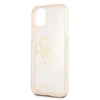 Guess GUHCP13SPCUGL4GGO iPhone 13 mini5,4" złoty/gold hard case Glitter 4G Big Logo