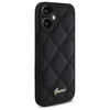 Guess GUHCP16SPSQSQSK iPhone 166.1" czarny/black hardcase Quiled Metal Logo