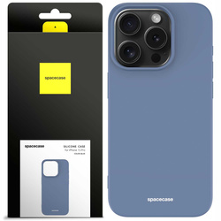 Spacecase Etui Silicone Case iPhone 15 Pro blue