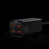Baseus GaN3 Pro fast universal GaN charger 2 x USB Type C / 2x USB 100W PD3.0, QC4.0 +, AFC black (CCGP000101)