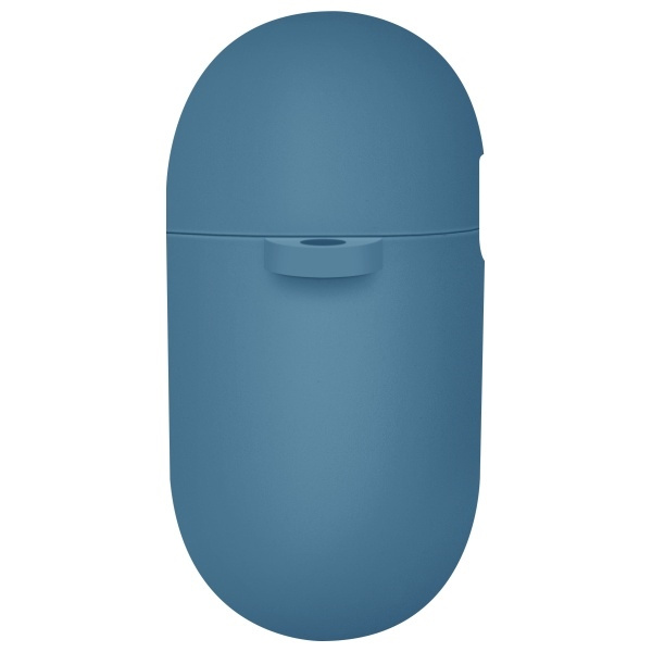 UNIQ etui Nexo AirPods 4 + Ear Hooks     Silicone niebieski/pacific blue