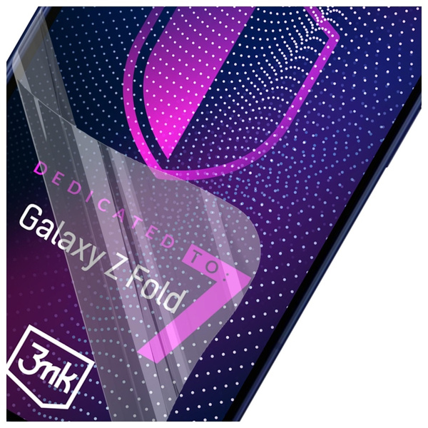Folia antymikrobowa 3MK SilverProtect+   Folded Edition montowana na mokro do Samsung Galaxy Z Fold 7